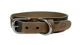 Sazzz collar dog boho vintage leather camouflage