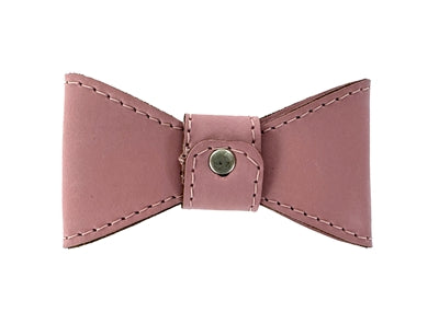 Sazzz Vlinderstrik Glamper Leather Pink