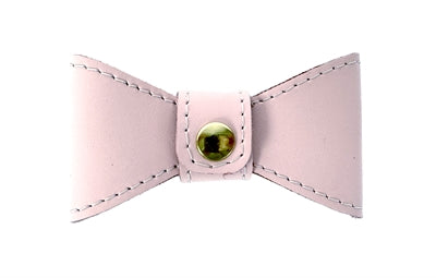 Sazzz Vlinderstrik Glamper Leather Light Pink