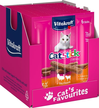 Vitakraft Cat-Stick Mini Tierkei mam Lämmchen