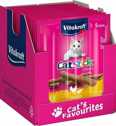 VITAKRAFT Cat-Sttick Mini pollame con fegato