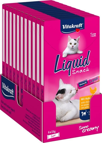 Vitakraft Katze Flüssiger Snack Chicken Taurin