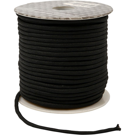 Creativ Company Polyester Cord Black, 40m