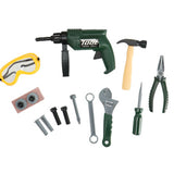 Ensemble d'outils pour jouets d'autres marques vert jaune