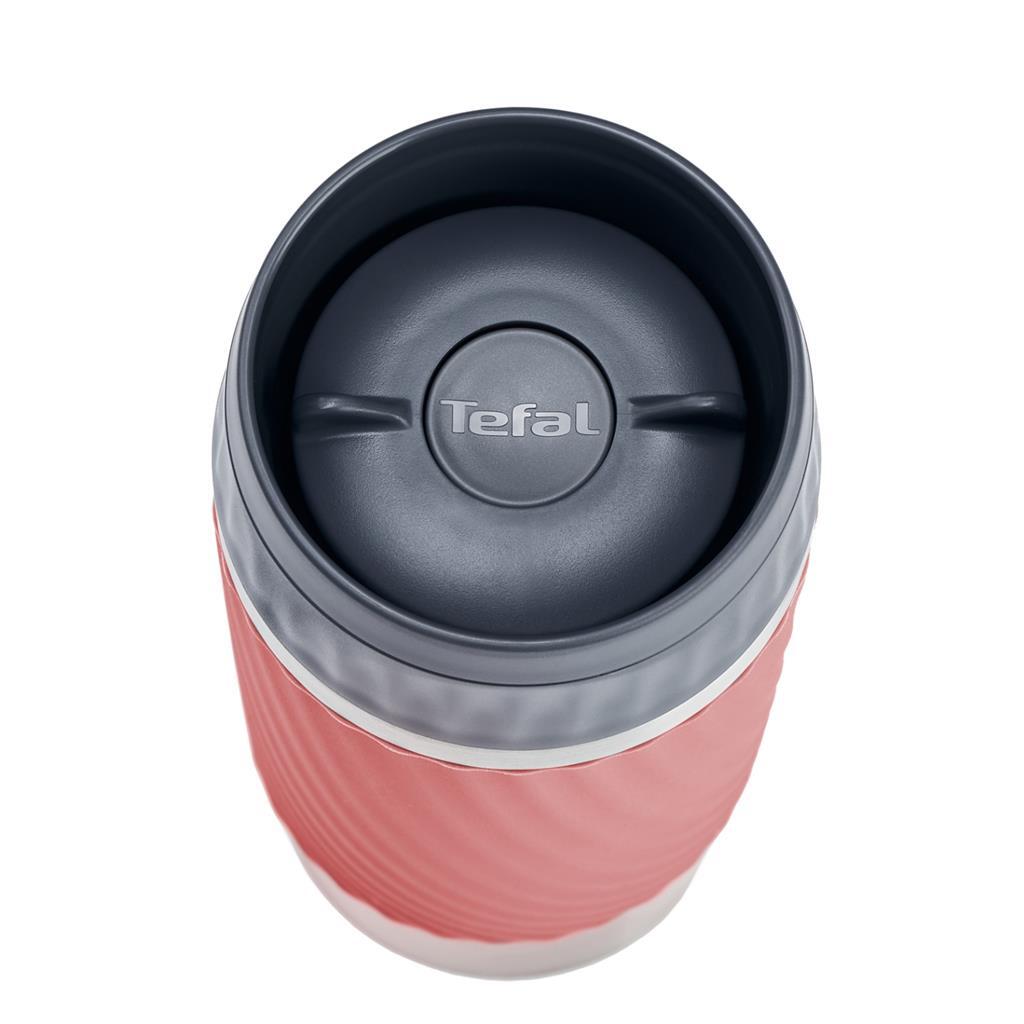 Tefal Tefal Travel Mug Easytwist Isoleerbeker 0.36L Koraalrood