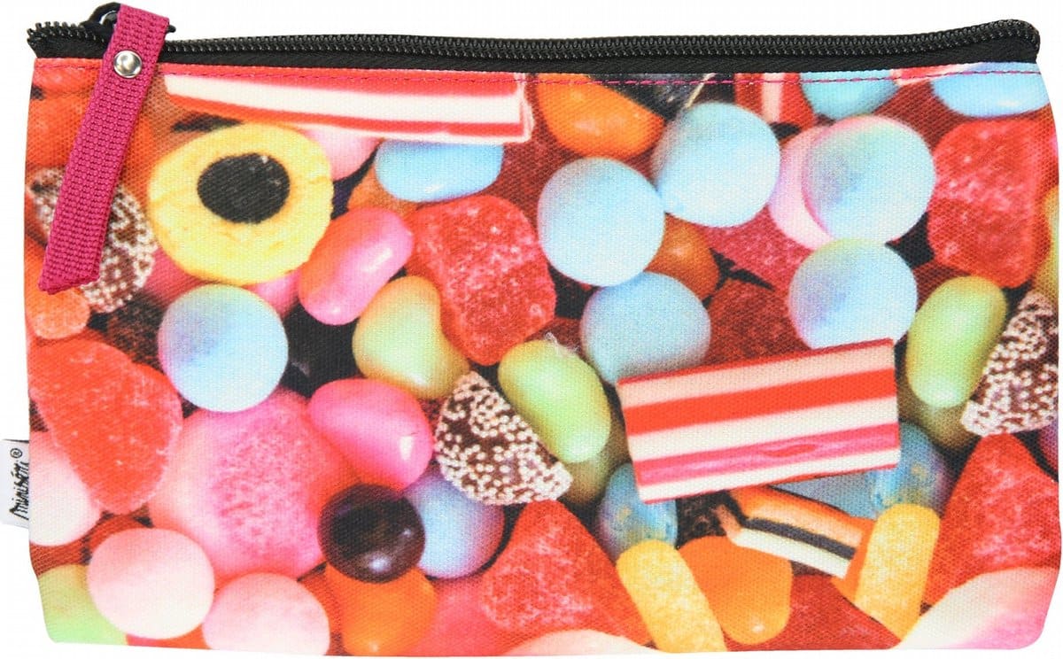 Jim jam pencil case sweets pen case 1 compartment with 1 zipper
