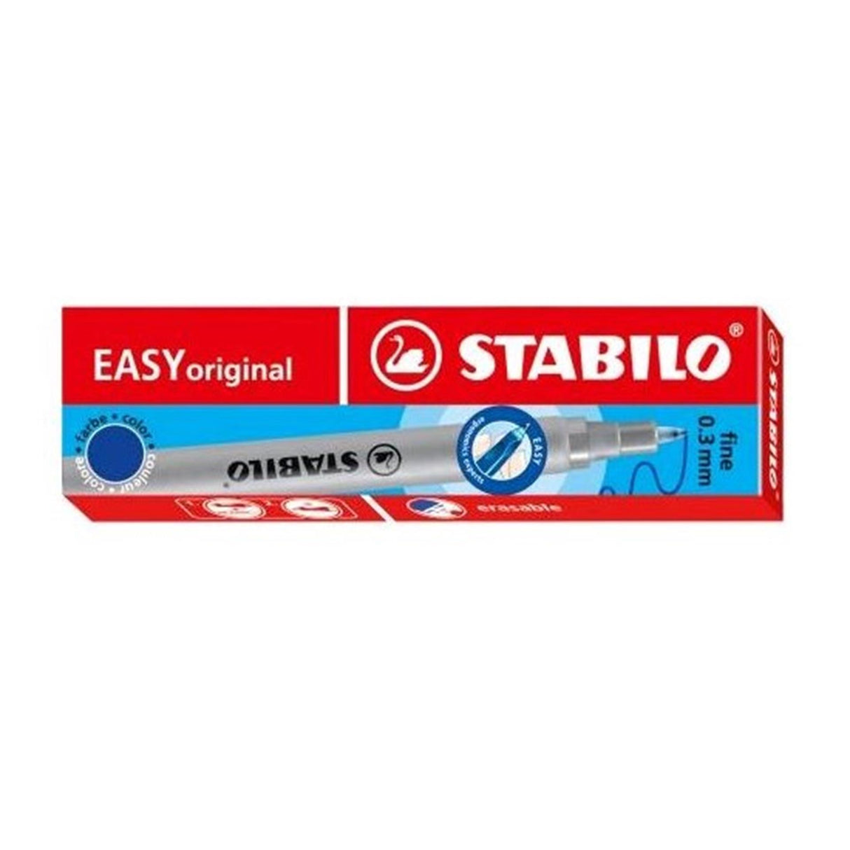 Stabilo easy org refills blue fine