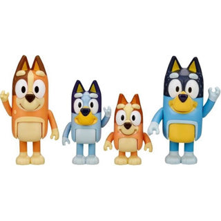 Družinske igralne figurice Moose toys bluey, 4 kosi.