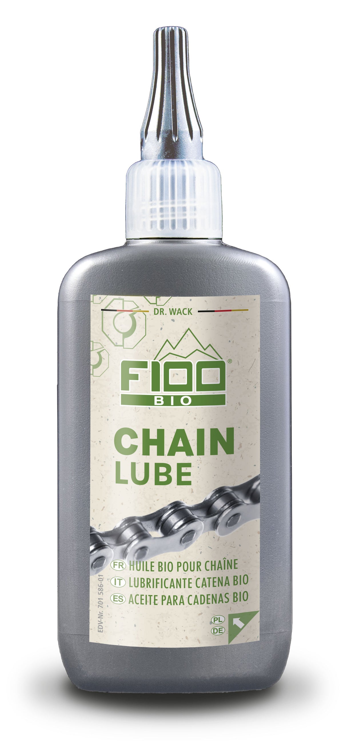 DRWACK Bio Chain Mazivo Dr. Wack F100 Bio Chain Lube DrippelflesJe při 100ml