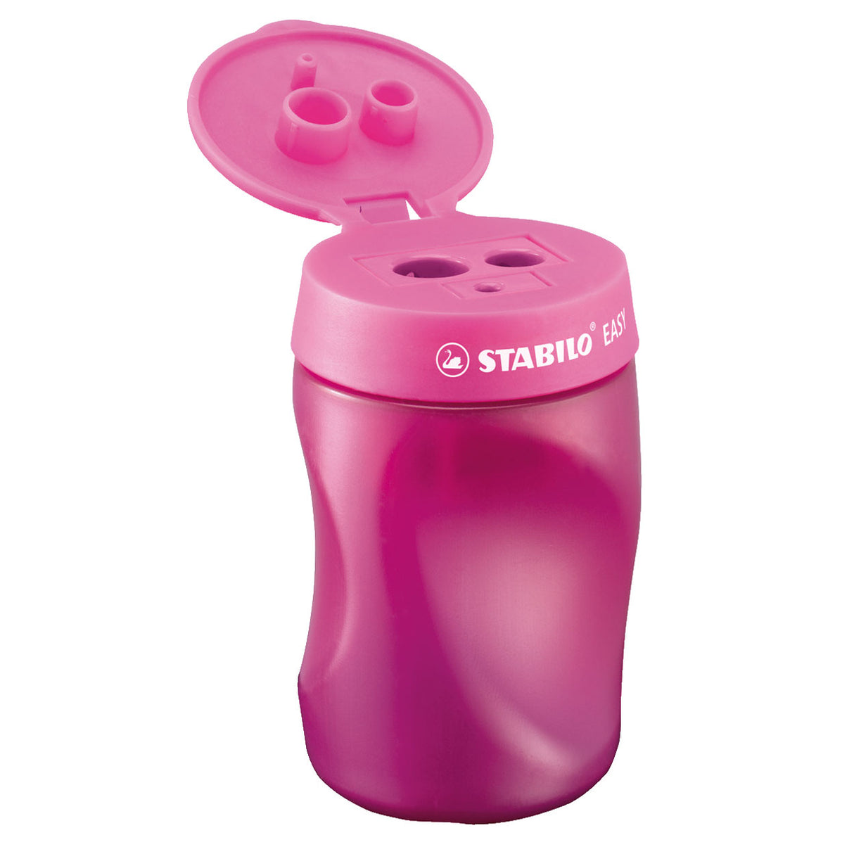 Stabilo EasySharpener 3 i 1 blyant skarpere på venstre rosa