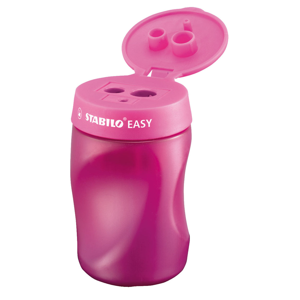 Stabilo EasySharpener 3 in 1 Bleistiftmühle auf dem rechten Rosa