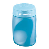 Stabilo Easysharpener 3 in 1 pencil sharper on the right blue