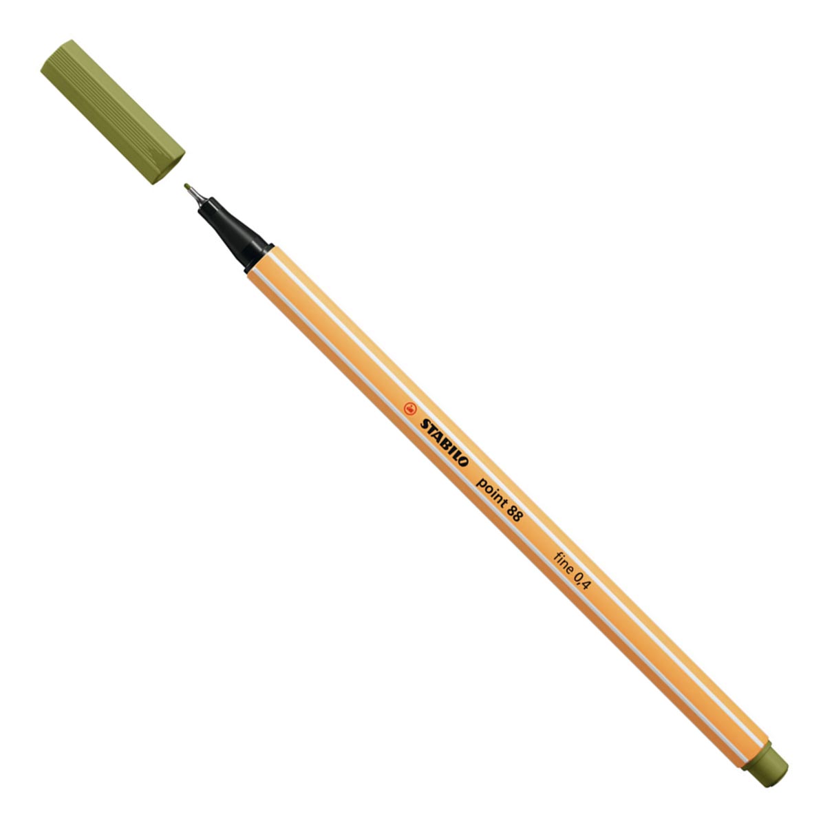 Stalo Point 88 - Fineliner - Mud Green (88 37)