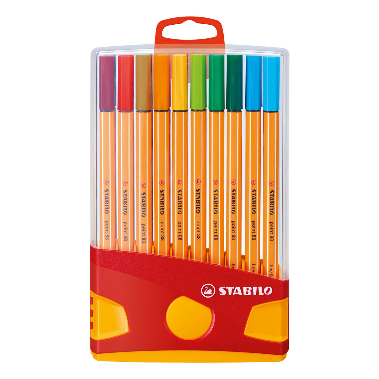 Stabilo Punkt 88 ColorParade Red Orange, 20st.