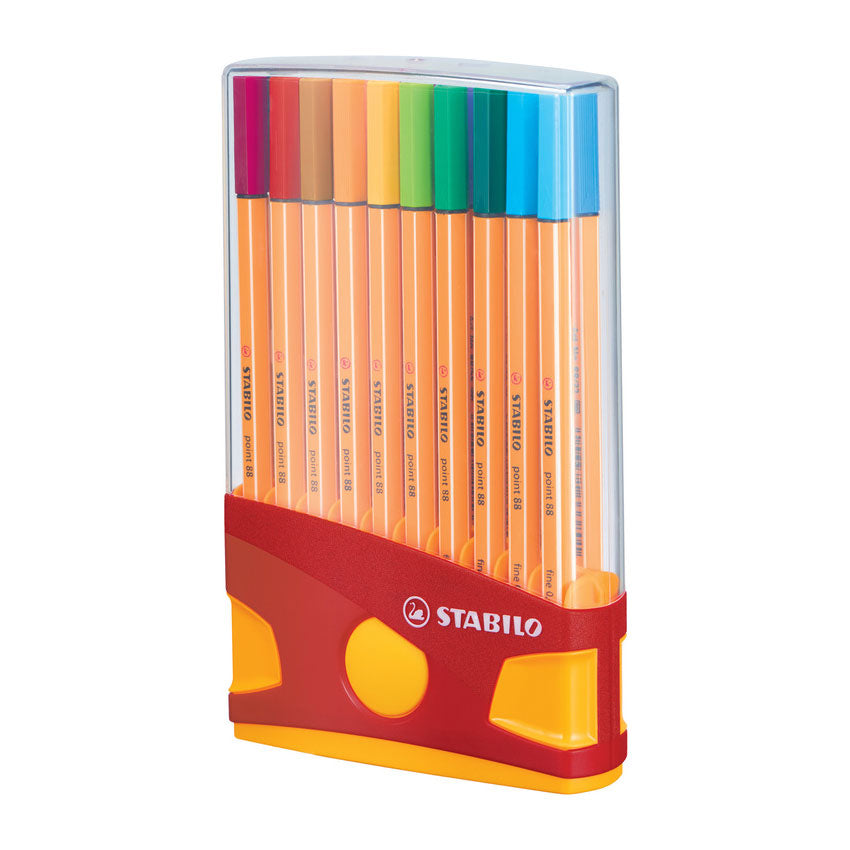 Stabilo Point 88 ColorParade Red Orange, 20 ..