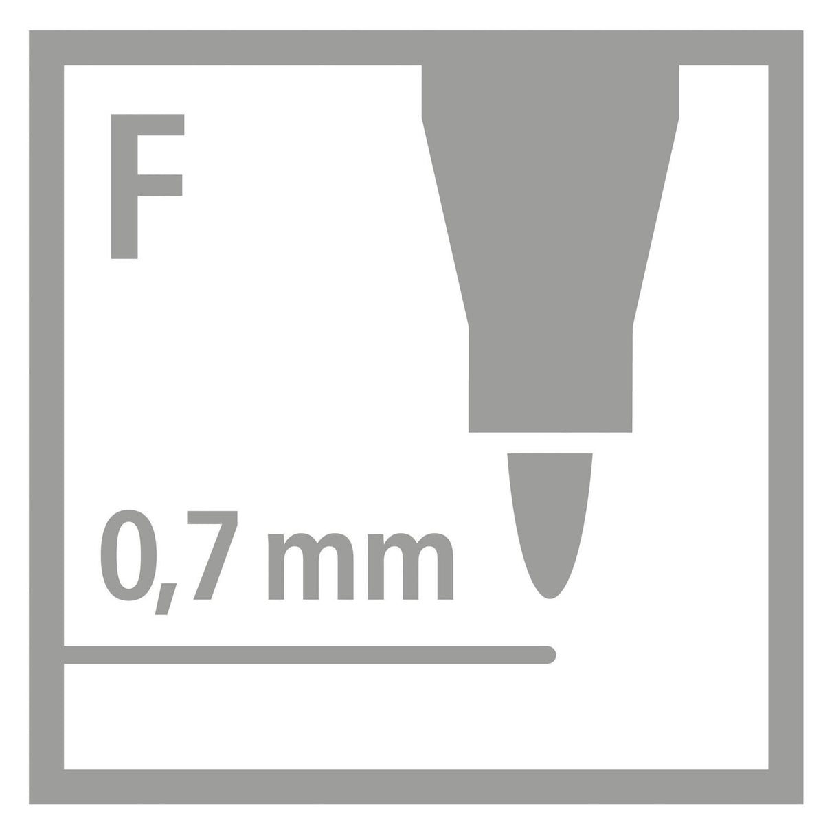 Stabililo Ohpen Universal - ne trajni marker - črna