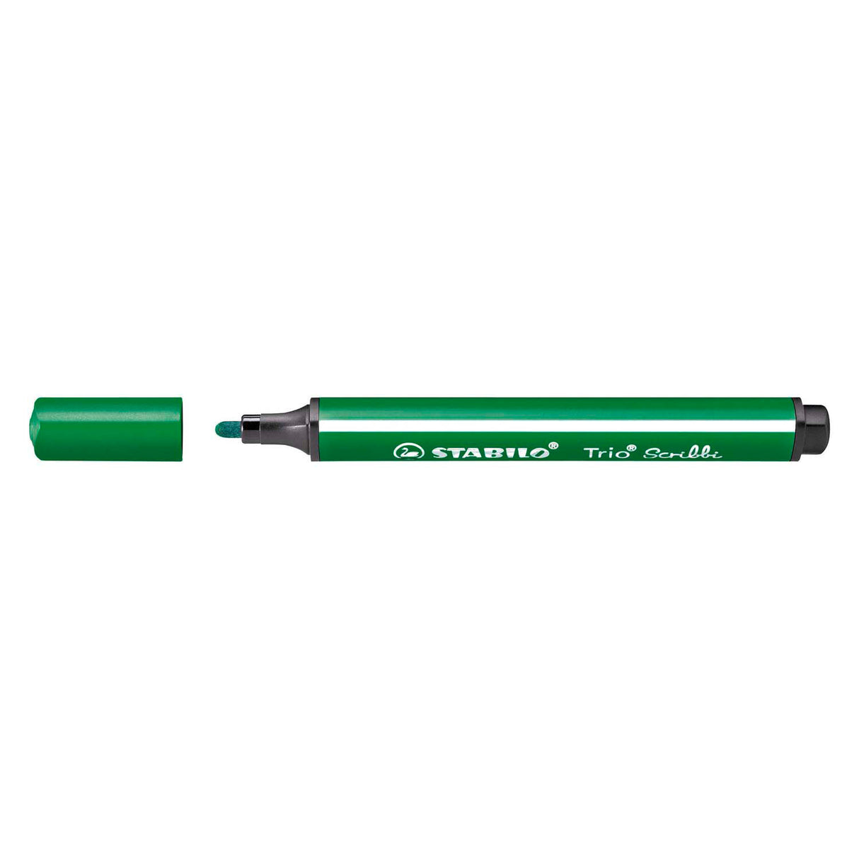 Stabilo trio scribbi felt -tip pen with soaking point green