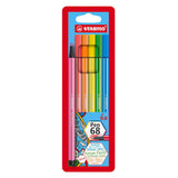 Stabolo Pen 68 - 6 Colori fluorescenti