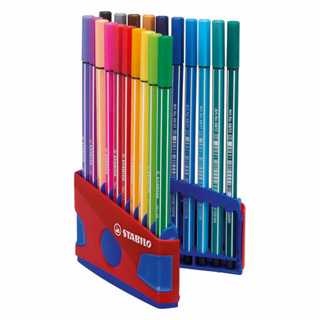 Stabilo Pen 68 ColorParade Red, 20st.