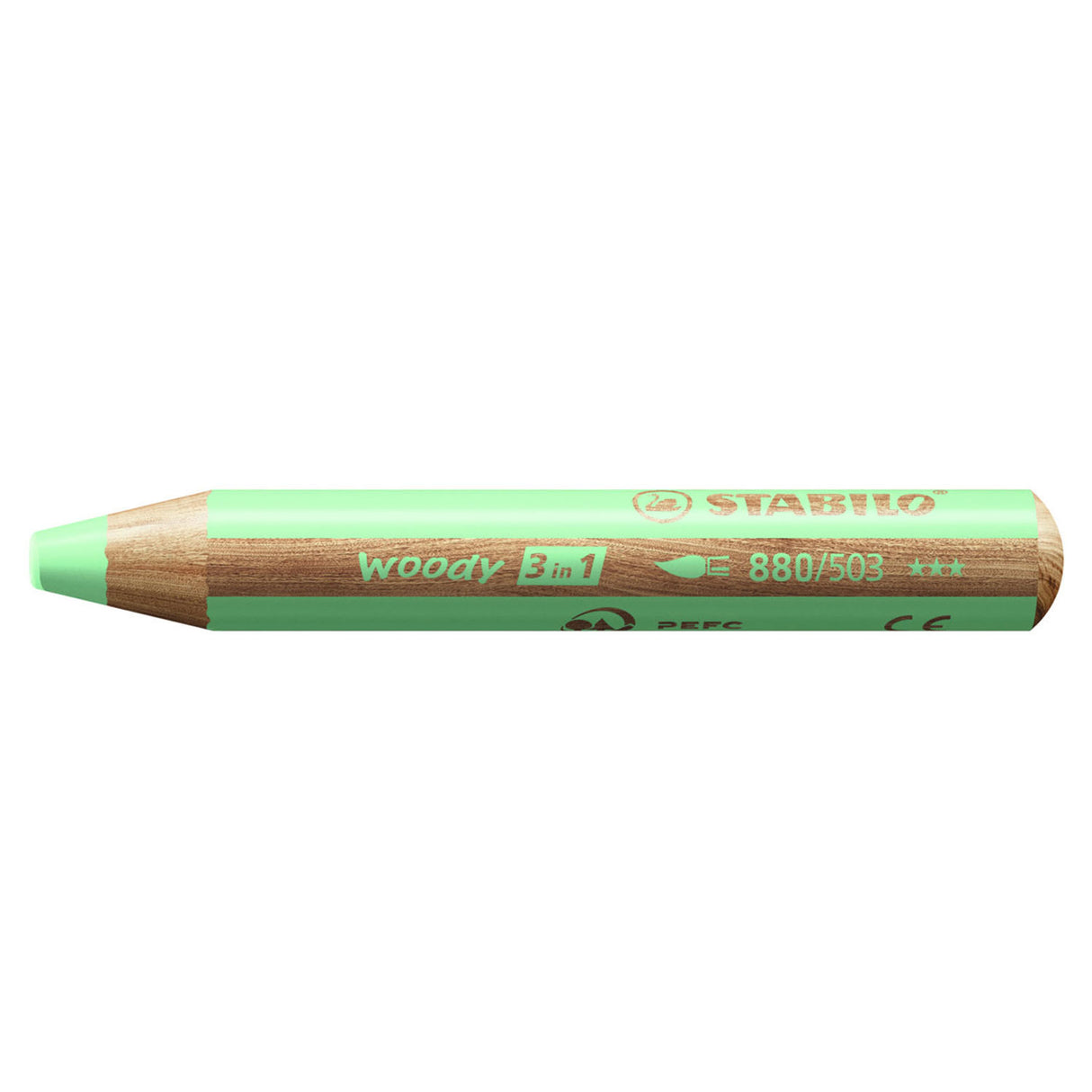 Stabilo Woody 3in1 Pastel Groen