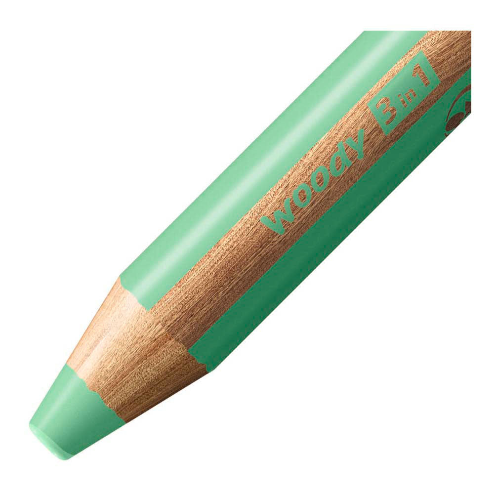 Stabilo Woody 3in1 - Green pastel