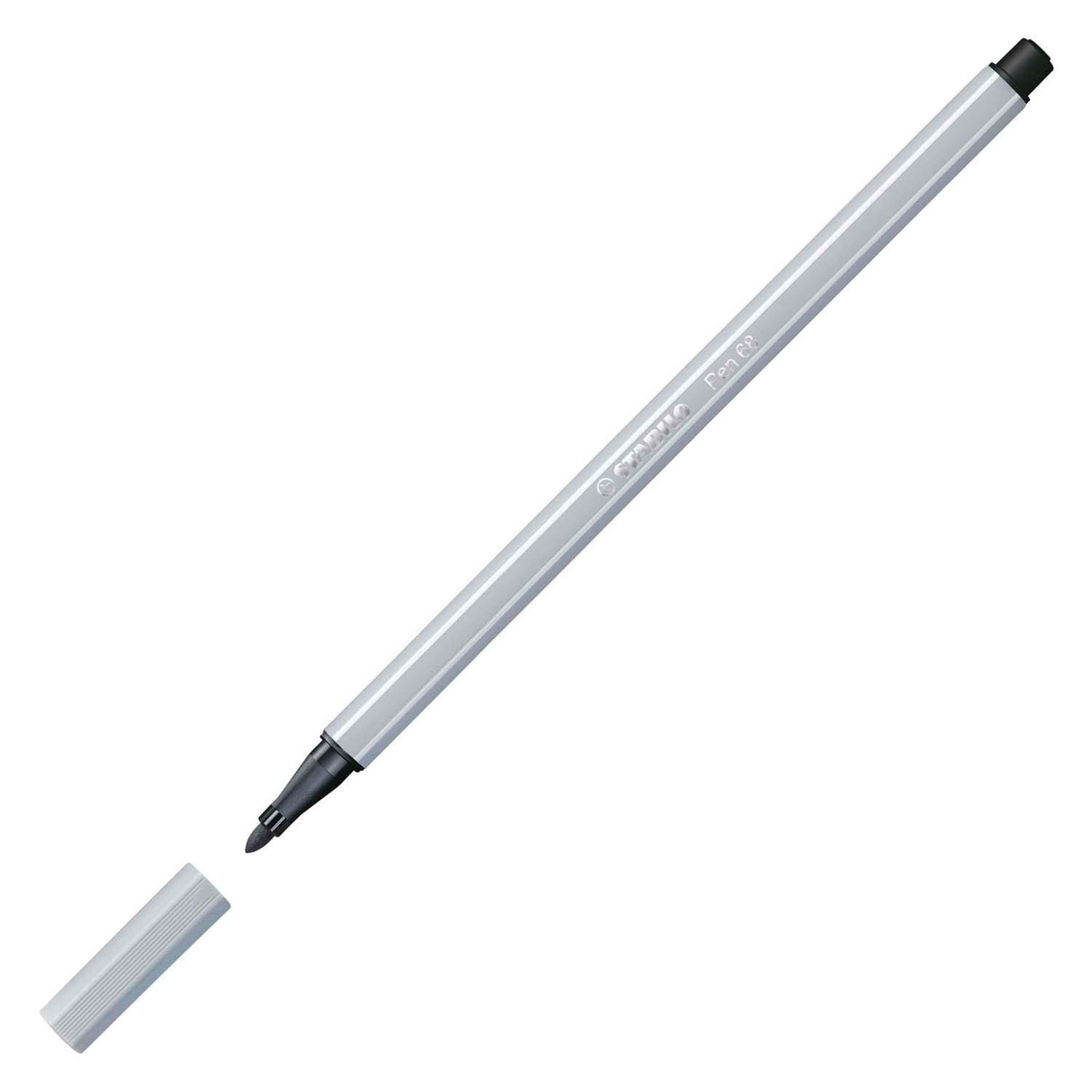 Stabilo Pen 68 - Felt -tip Pen - rahlo hladno siva (68 94)