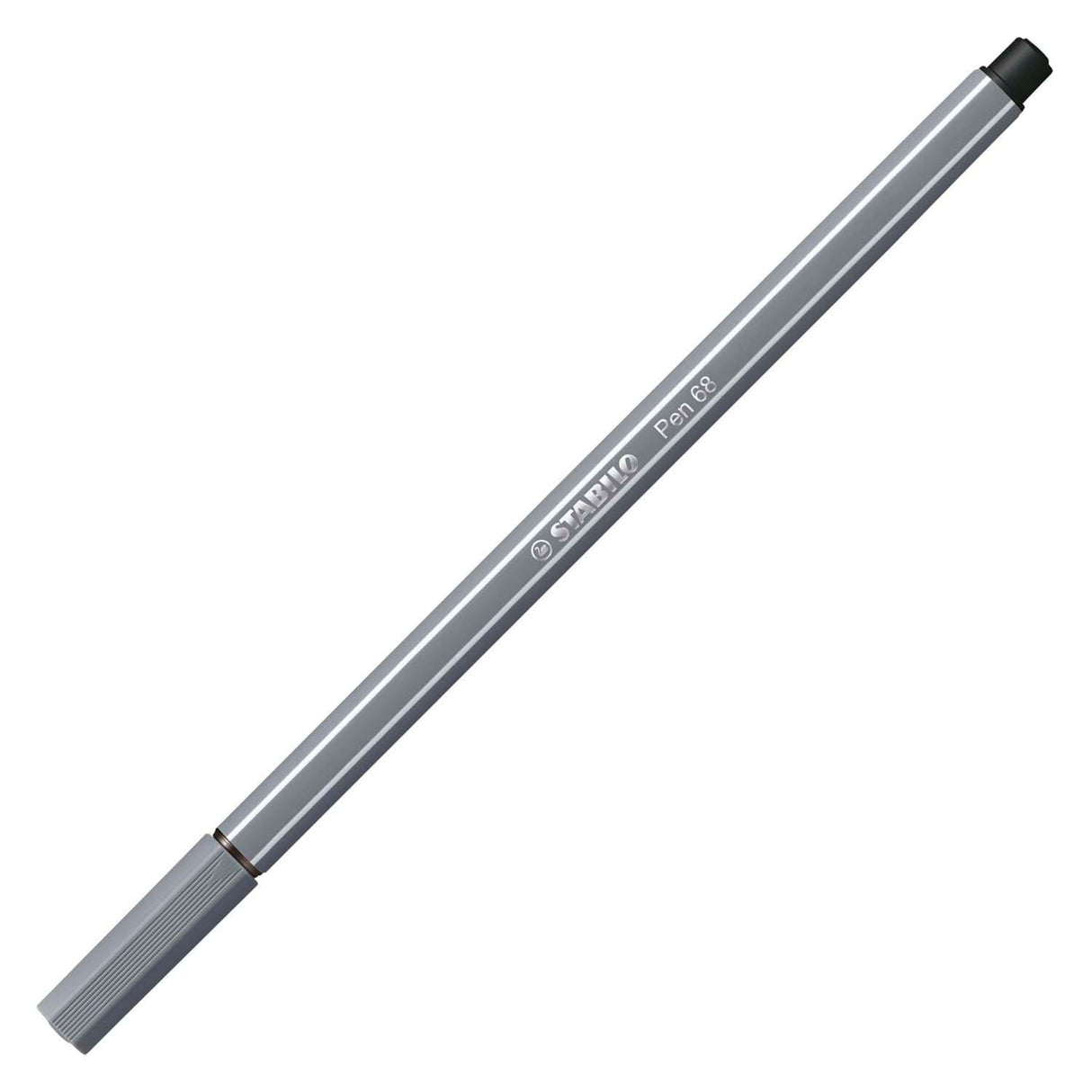 Stabilo Pen 68 - Felt -tip Pen - Temno siva (68 96)