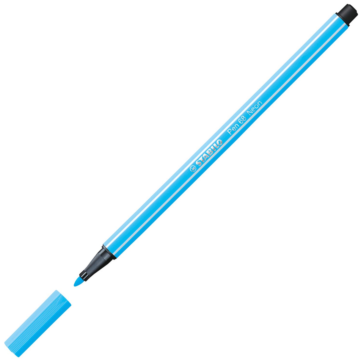 Stabilo pero 68 - flomaster - fluorescentno modra (68 031)