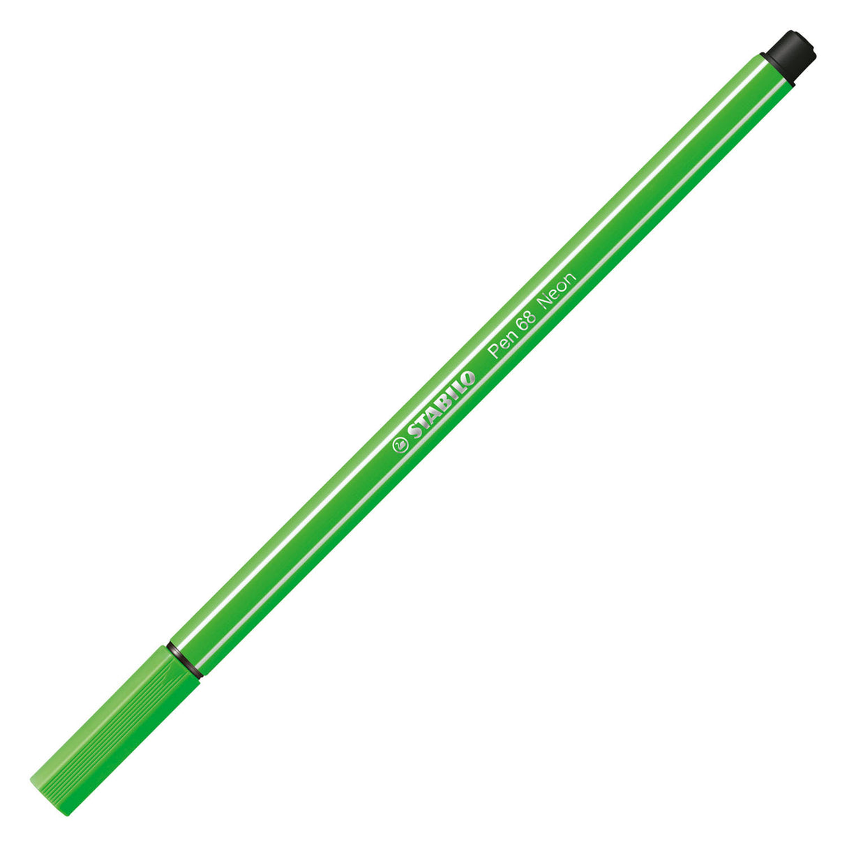 Stabilo Pen 68 - Felt -Tip Pen - Fluorescent Green (68 033)