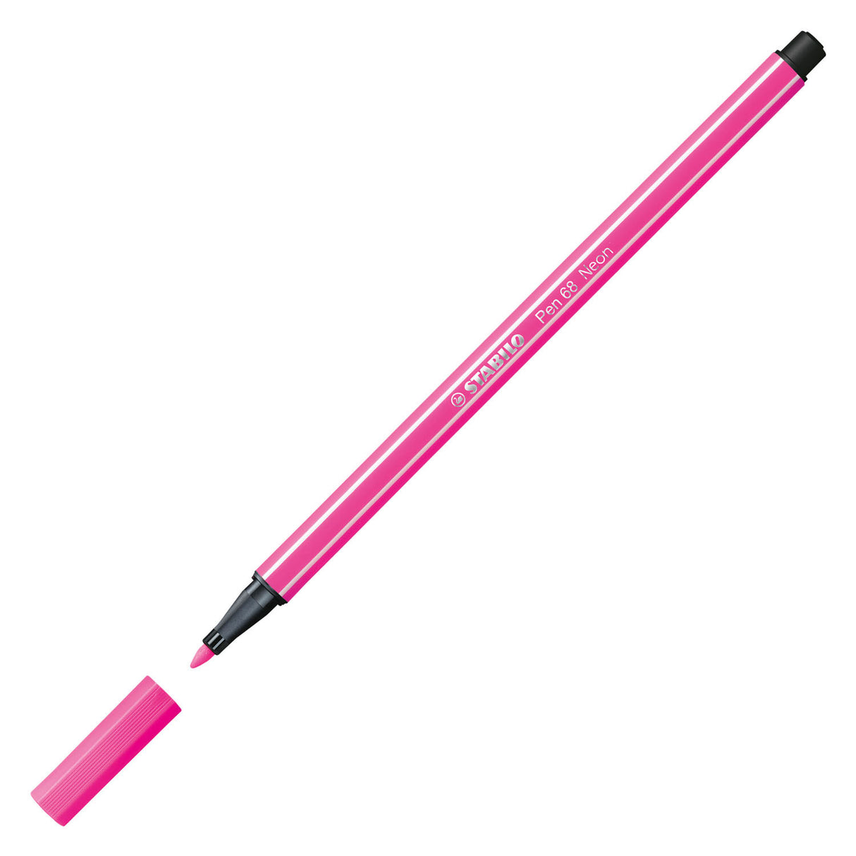 Stabilo Pen 68 - Felt -Tip Pen - Fluorescerande rosa (68 056)