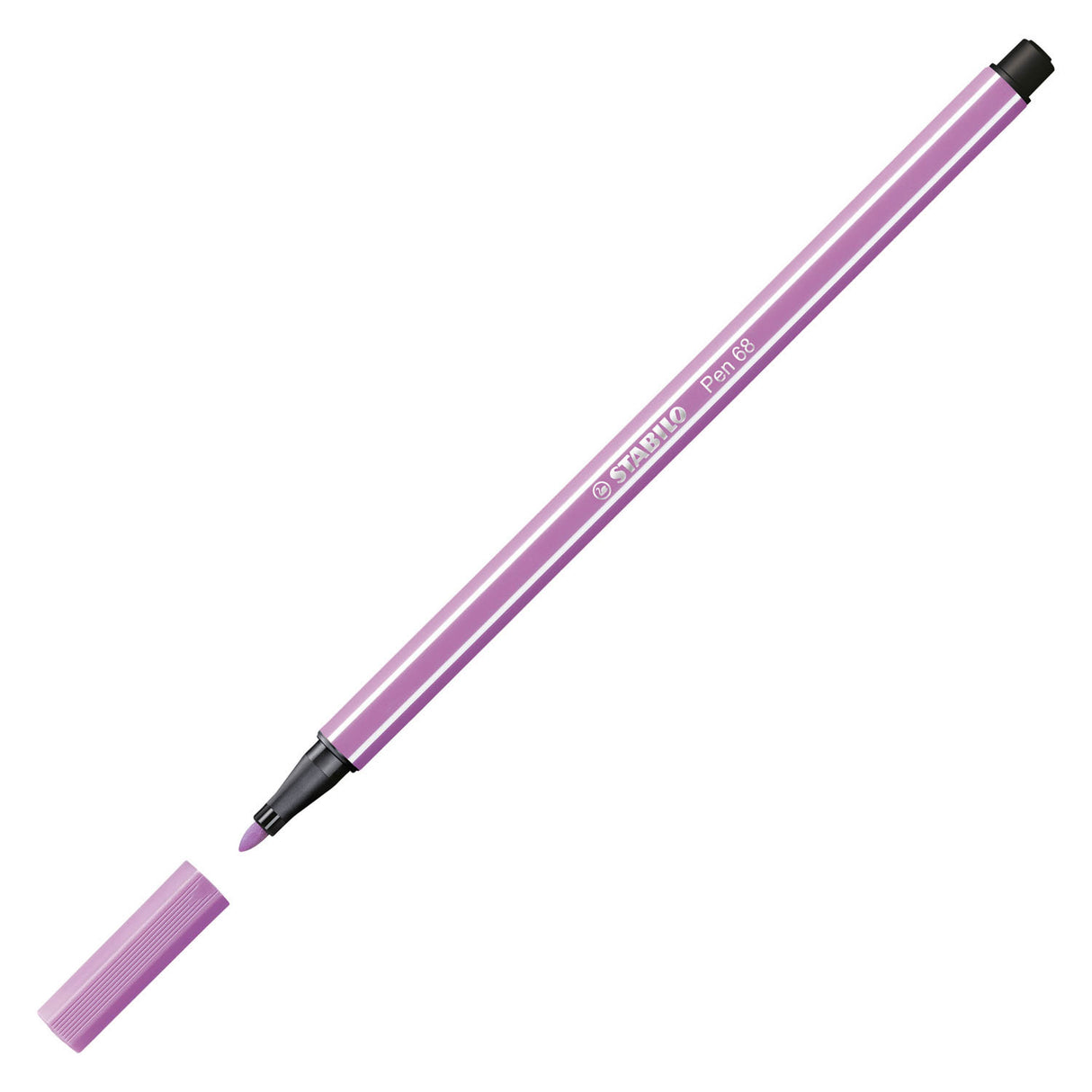 Stabilo Pen 68 - Filztip Stift - Leichter Flieder (68 59)