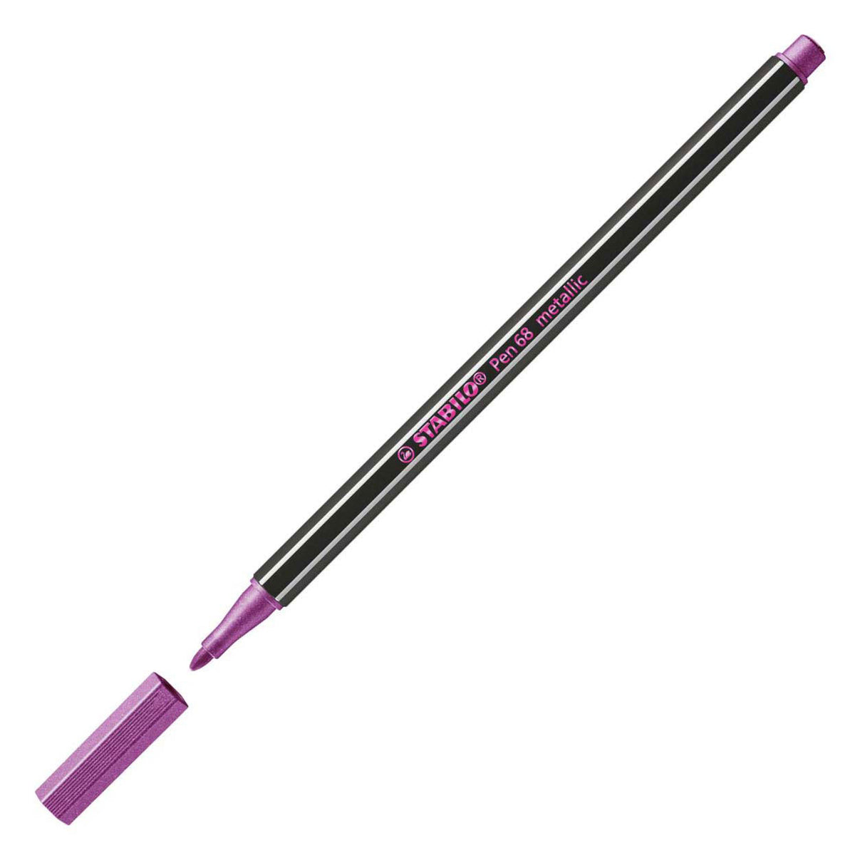 Stabilo Viltstift Metallic Roze (68 856)