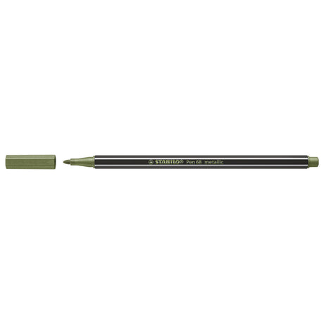 STABILO FELT -TIP PEN MÉTALLIQUE vert clair (68 843)