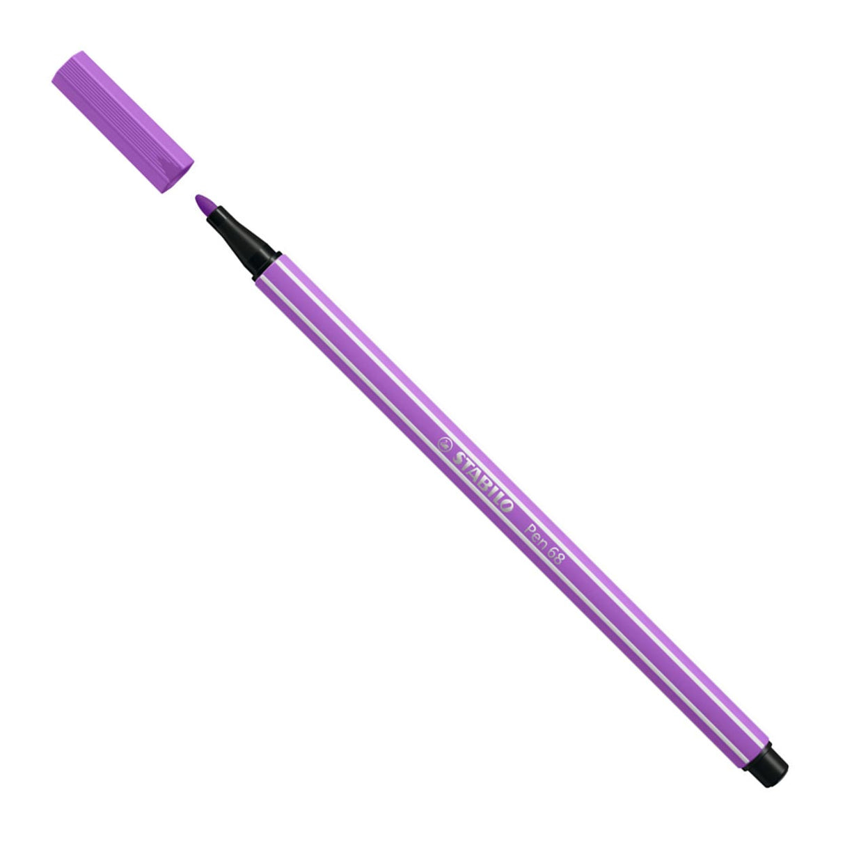 Stabilo Pen 68 - Felt -Tip Pen - Plum Purple (68 60)