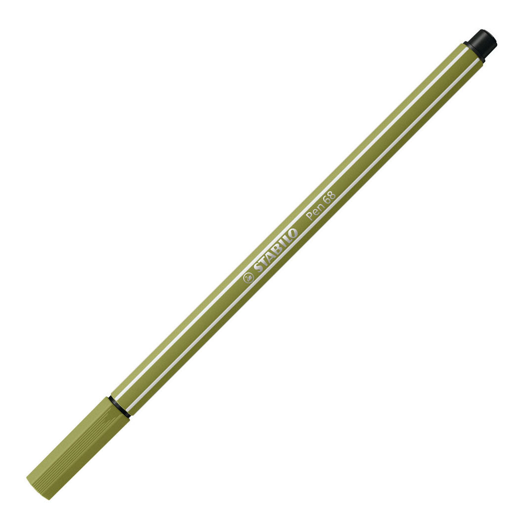 Stabolo Pen 68 - Felt -Tip Pen - Green di fango (68 37)