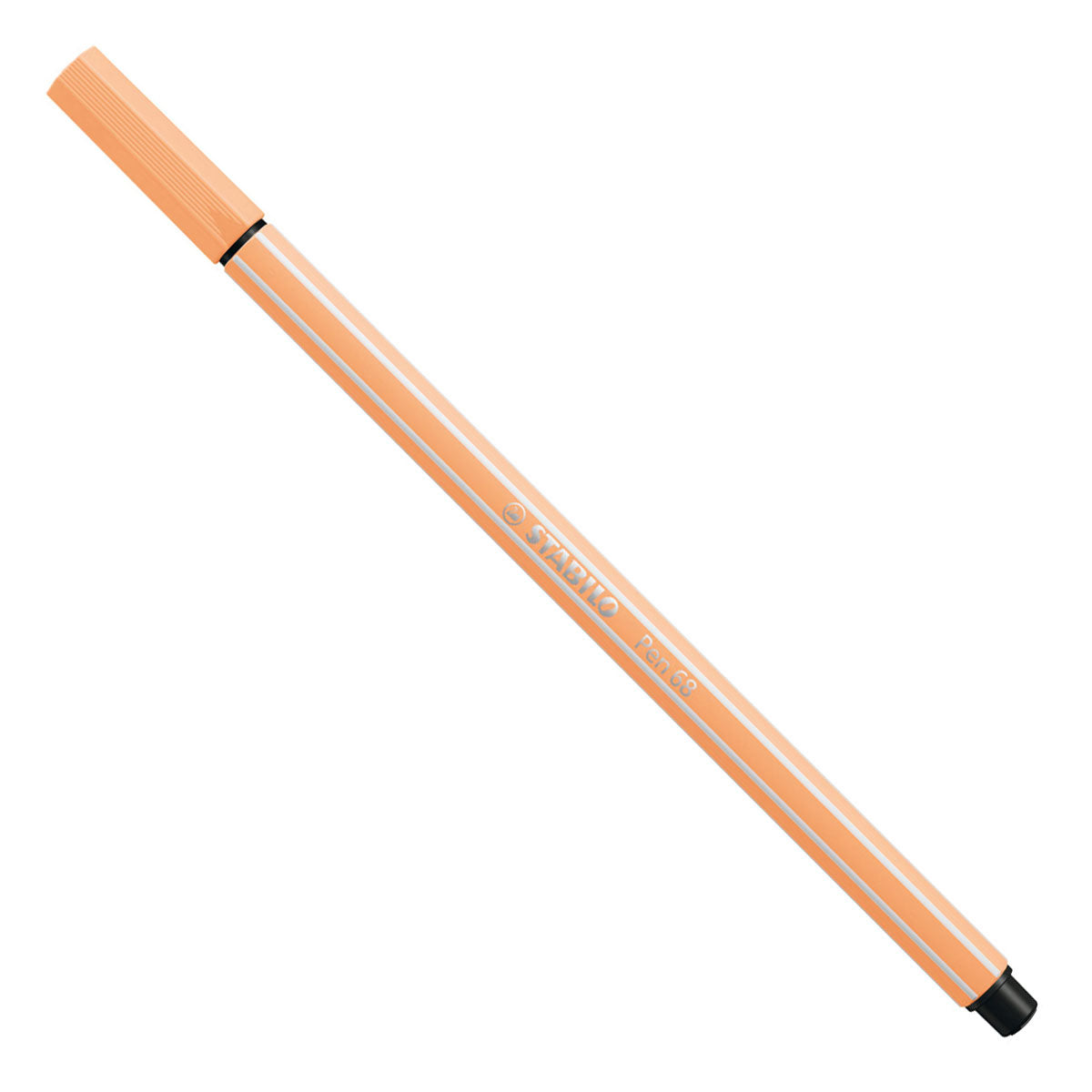 Stabilo Pen 68 - gefillt -Tip Pen - hell orange (68 25)