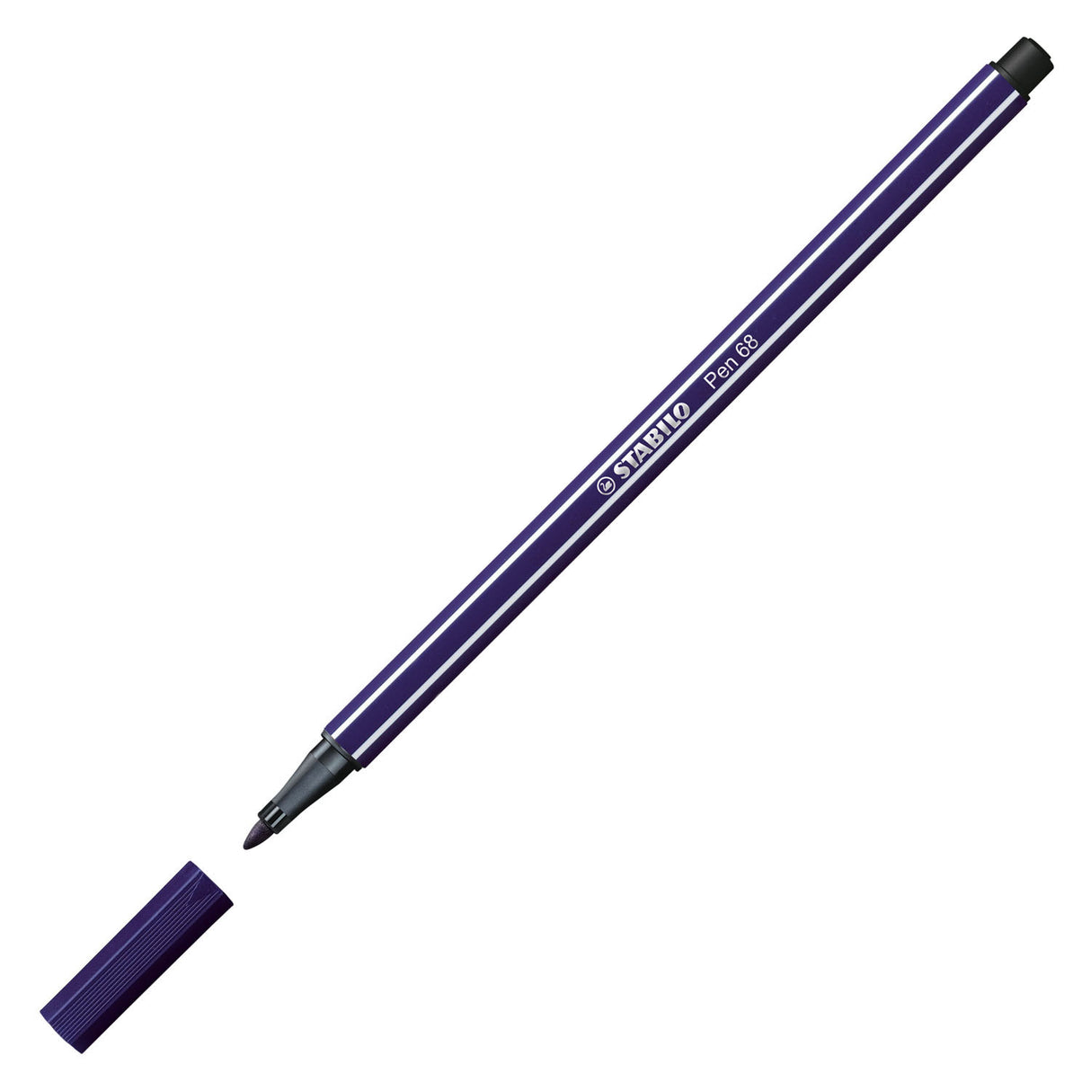 Stabilo Pen 68 - Felt -Tip Pen - Prusski Blue (68 22)