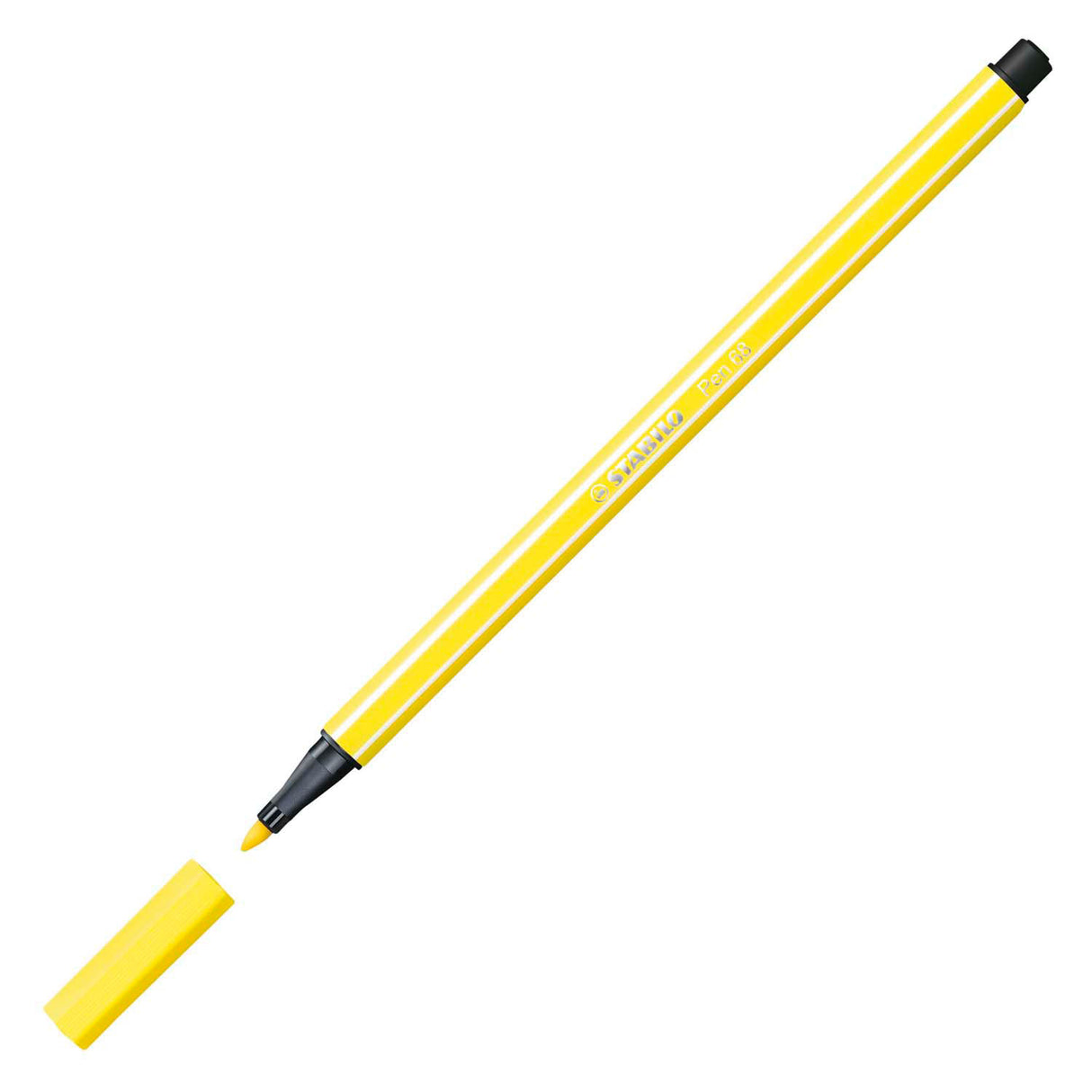 Stabilo Pen 68 - Felt -tip Pen - Citroen Geel (68 24)