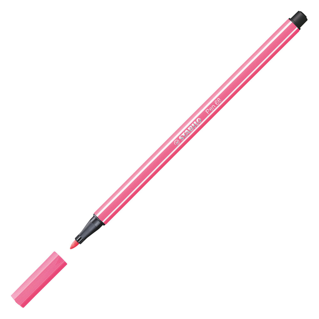 Stabilo pen 68 viltstift roze (68 29)