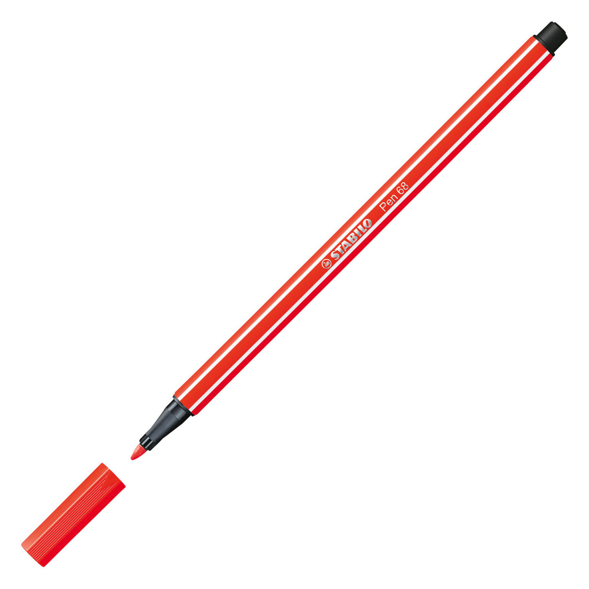 Stabilo Pen 68 - gefillt -tip Pen - Liicht rout (68 40)