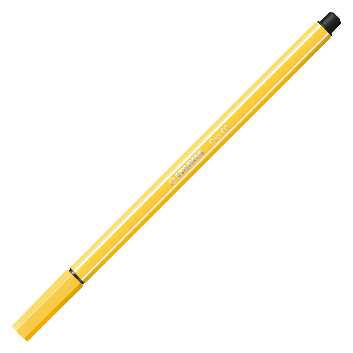 Pen stabilo 68 - FIENTE -TIP PEN - GEEL (68 44)