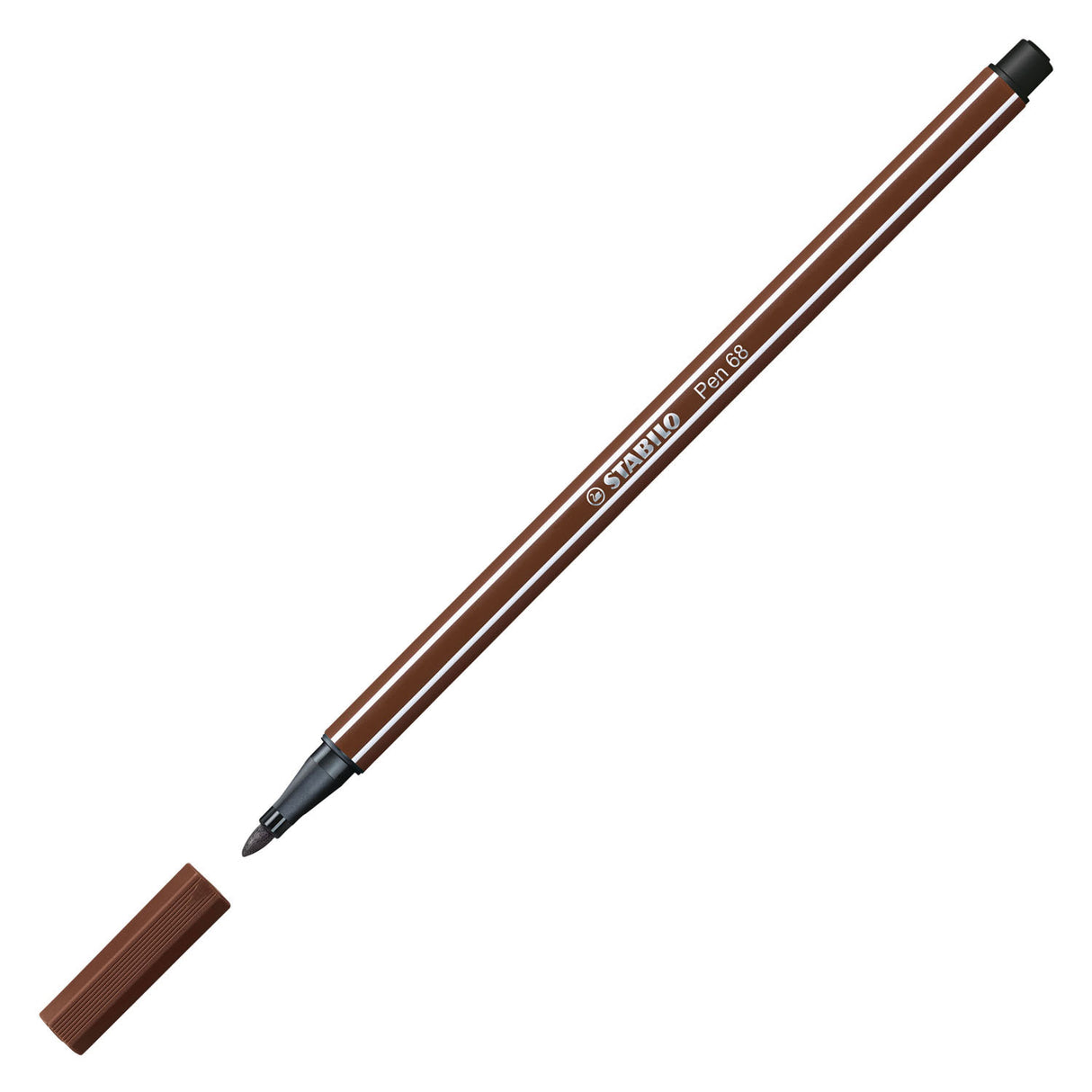 Pen stabilo 68 - FI SENTIS -TIP - BROWN (68 45)