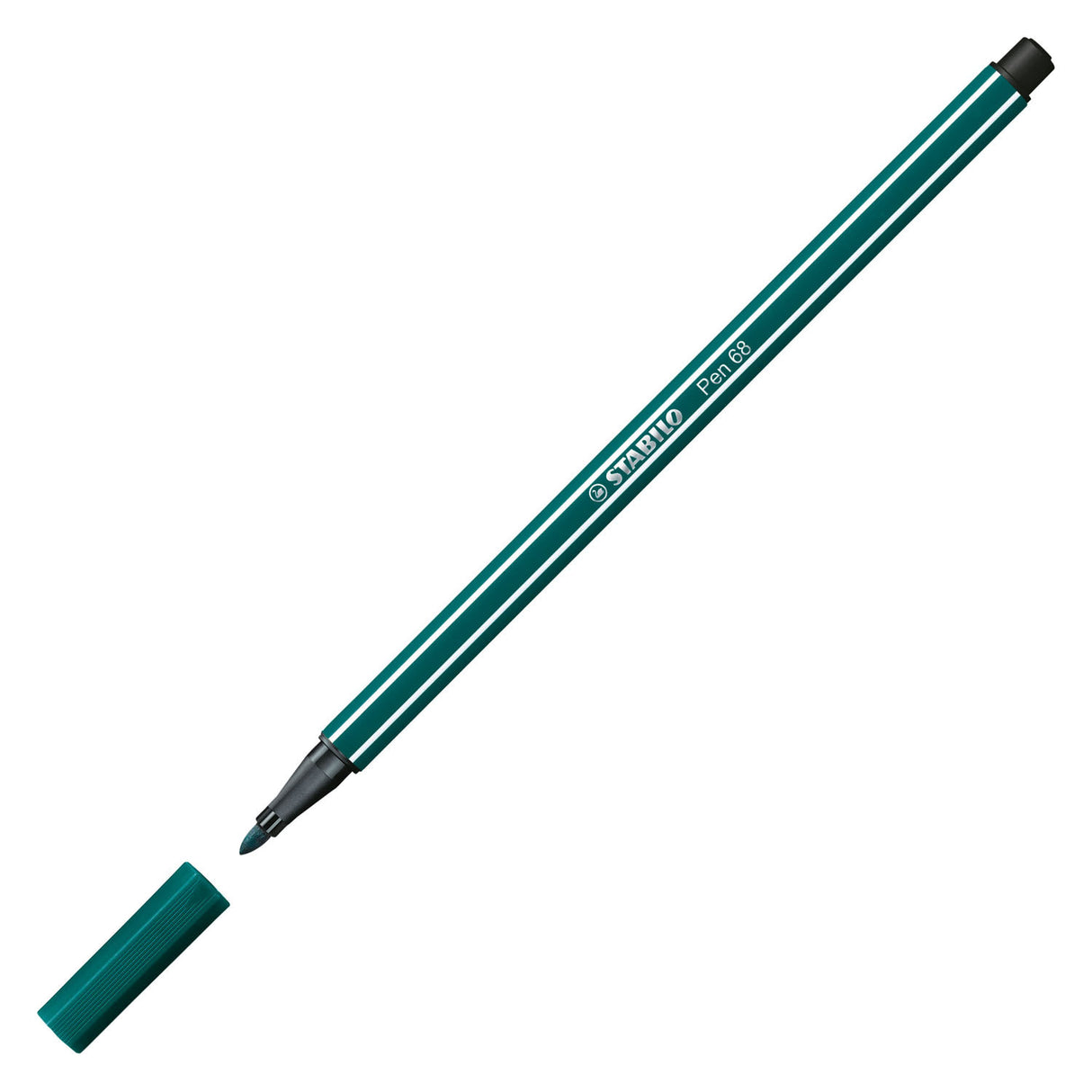 Stembilo Pen 68 - gefillt -Tip-Pen - türkis gréng (68 53)