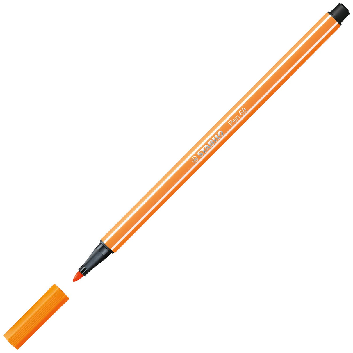 Stabilo pen 68 - felt-tip pen - orange (68 54)
