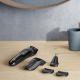 Braun MGK3025 6in1 kit di toelettatura multipla nera