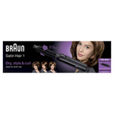 Braun As110 Satin Haar 1 Lockenpinsel Schwarz