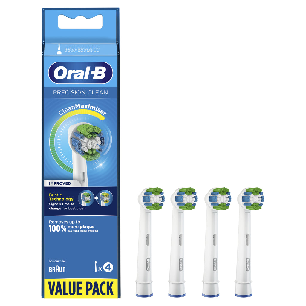 Oral-b oral-b opzetborstel precision clean 4 stuks