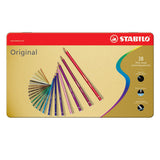 Stalo Original Colored Pencils Metal Box, 38st.