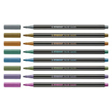 Stabilo Pen 68 Metallic Felt -Tip Pens, 8st.