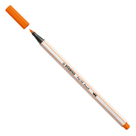 Stabilo pen 68 pinceau - feutre - vermillon pâle (30)